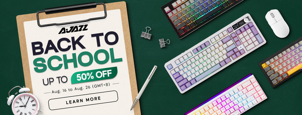 🏃‍♀️ Unlock Premium Typing: The AJAZZ Back to School Sale is Live!