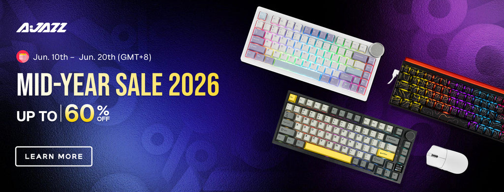 🎮 PRESS START TO UPGRADE: The AJAZZ Mid-Year Sale Is Live!