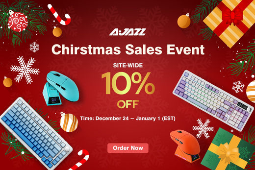 🎁 Ajazz Christmas Sale – Celebrate the Season with Discounts! 🎉