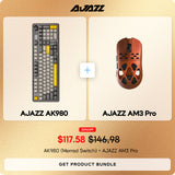 AJAZZ AK980 (Merrard Switch) + AJAZZ AM3 Pro Bundle