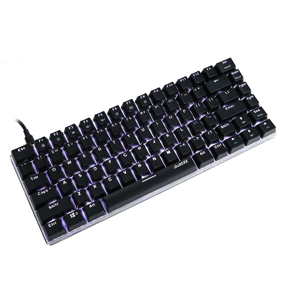 Ajazz AK33 Mechanical Keyboard,Wireless Keyboard with 82 Key USB Gaming  Equipment for Gamer PC Laptop Computer (#2)