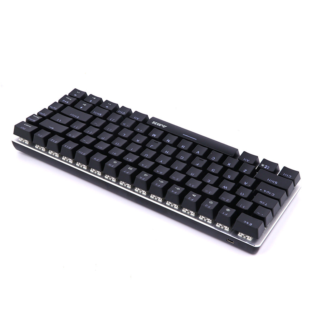 Ajazz AK33 Mechanical Gaming Small Gaming Keyboard Black/Blue Switch,  English Layout, 82 Keys, Anti Ghosting, Wired For PC/Laptop From Tonytoppy,  $83.08